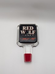 Red Wolf Lager Beer Tap Handle Bar Kegerator Draft Dispenser BRAND NEW