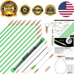 Versatile 14FT Electric Fishing Rods with Attachments for Seamless Cable Install