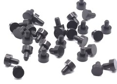 Push-In Rubber Panel Feet & Bumpers – Compression Stem, Choose Size for Racks