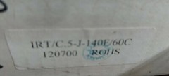 EXERGEN IRT/C.5-J-140F/60C. SS Housing. 120700. ROHS. J Type Thermocouple