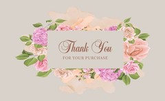 for Thank You Cards Purchase Order Notes Small Business Set 50 150 #18 Fragile