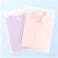 100Pcs Clothing Packaging Bags 10×13 Inch-Plastic Zipper Apparel Bags for Shi…