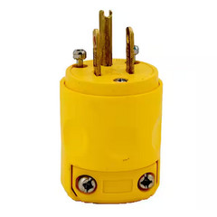 15 Amp 125-Volt 3-Wire Plug Yellow