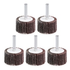 1-1/2x1x1/4″ Flap Wheel Sander for Drill Mounted Sanding Grinding 40 80 120 Grit
