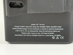 OEM Ultralight Optics Feather Light Battery Pack HF 7.4Li-ion – Power ON / AS-IS
