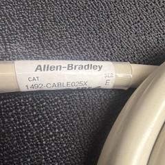 Allen-Bradley 1492-CABLE025X ControlLogix PLC Cable, 15-Position TB, 2.5ft