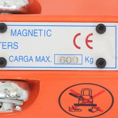 Magnetic Crane Permanent Magnetic Lifter 600Kg/1320Lbs Lifting Magnet Neodymium