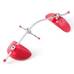Dental Orthodontic Forward Reverse Pull Headgear Facial Mask Adjustable Red