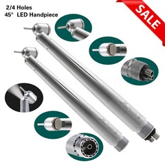 Pieza de mano quirúrgica de 45 grados con LED de alta velocidad estilo NSK 45°