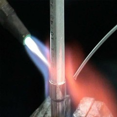50PCS Aluminum Brazing Solution Welding Flux-Cored Rods Low Temperature Wire
