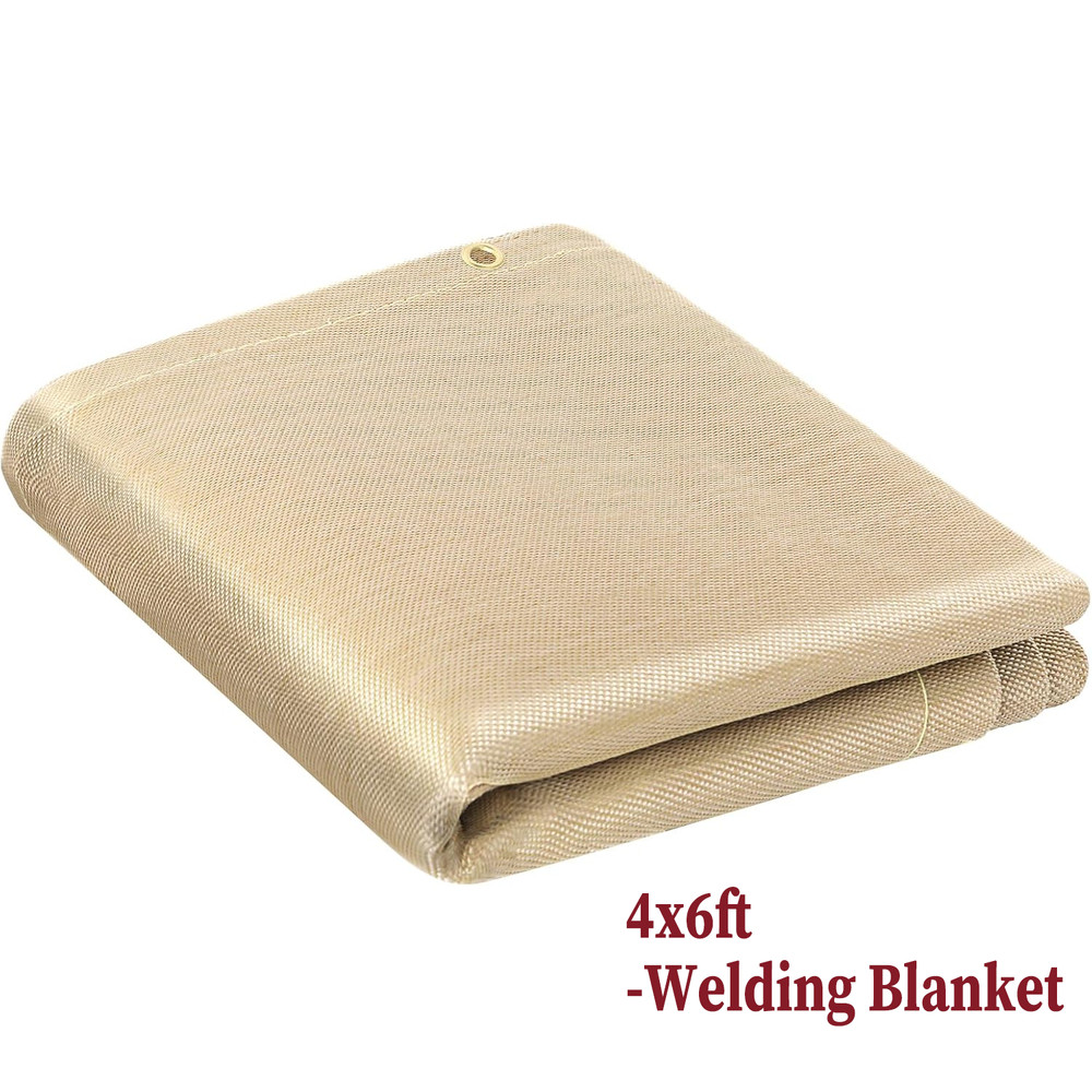 2026 ARCCAPTAIN Welding Blanket 4x6ft Heavy Duty Fiberglass 1022 °F