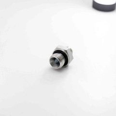2Pcs 14H to 18ED Fitting Adapters Excavator Hydraulic Hose Pipe Thread Connector