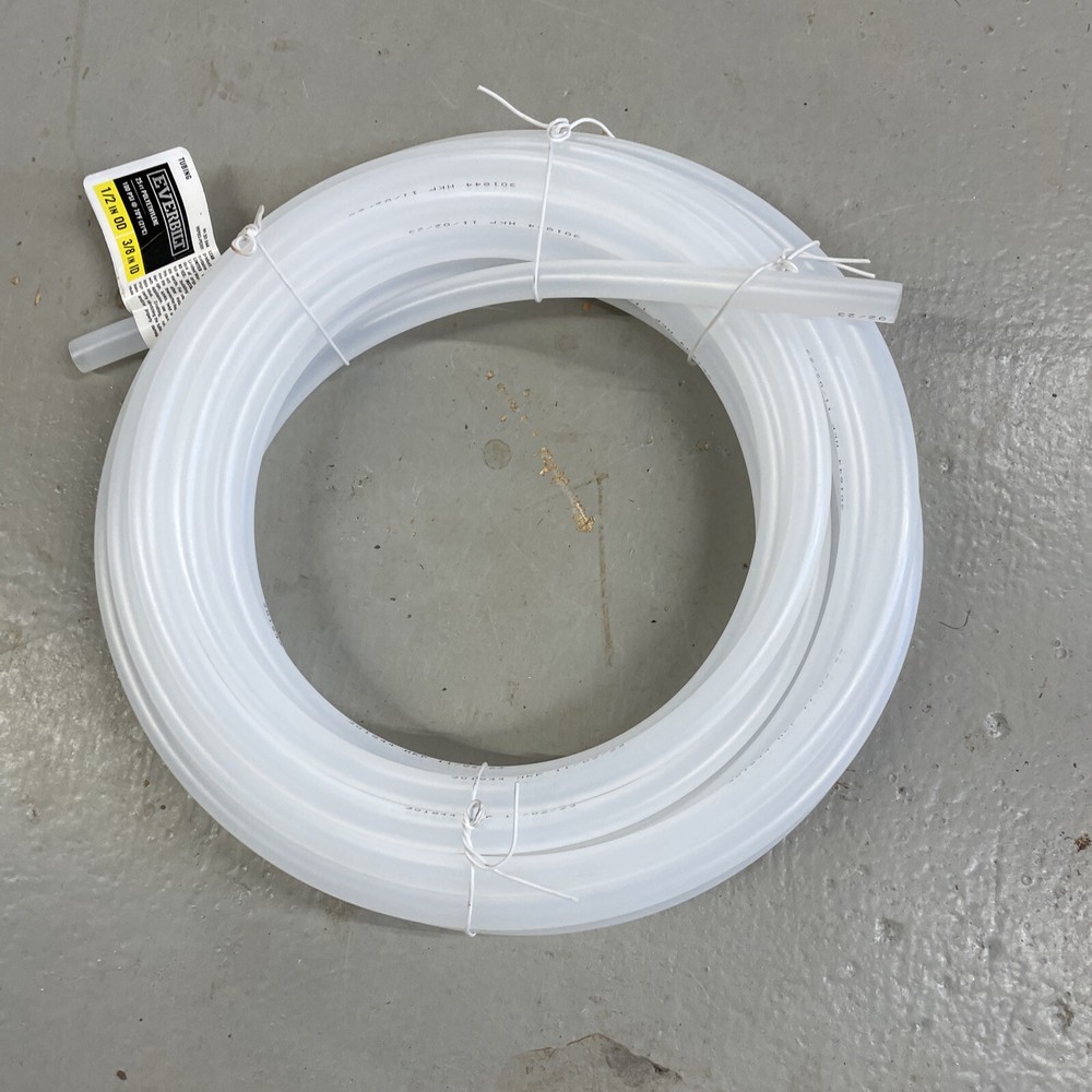 Vacuum Tubing Polyethylene – 1/2″ OD / 3/8″ ID 25 Feet S8A