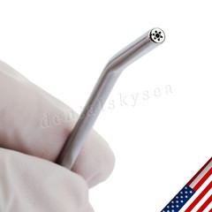 Dental Autoclavable Air Water Spray 3-Way Syringe Stainless Steel Nozzles Tips