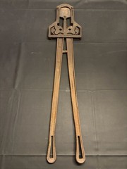 Antique Cast Iron Cattle Dehorner Clip Tool Veterinary Livestock Farm 37”