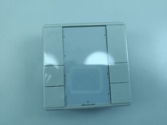 SCHNEIDER MTN628-219 Push Button 3-Gang Plus Polar White Artec/Antique Thermo