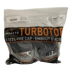 Turbotoe Steel Toe Caps Impacto -Sz XSmall 4-5 Men’s 6-7 Women’s Grey New