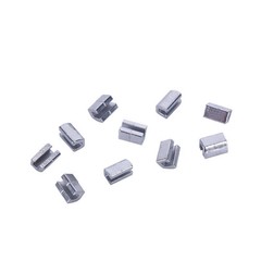 100 Pcs 10 Packs Dental Orthodontic Crimpable Hook Split Sliding Stops General