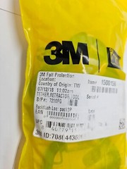 3M Dbi-Sala Tool Lanyard Retractable 1500156 Weight Capacity 5 lb. (2.3 kg)