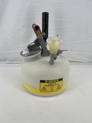 JUSTRITE PP12752 HPLC Waste Can Safety Disposal , 2 Gallons