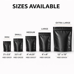 12 Pack 1lb Mylar Bags Assorted Designs 1 pound Smell Proof Resealable Zip bag