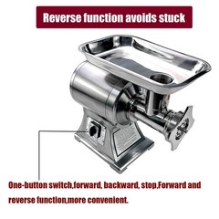 3200W Heavy Duty Commercial Electric Meat Grinder Sausage Maker Mincer Stuffer