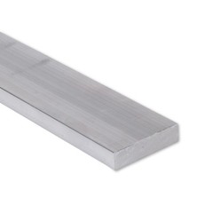 1/2″ x 1-1/2″ Aluminum Flat Bar, 6061 Plate, 12 Inch Length, T6511, 0.5″