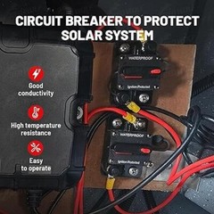 30 Amp 12V-24V DC Car Circuit Breaker Fuse Reset Car Boat Auto Waterproof