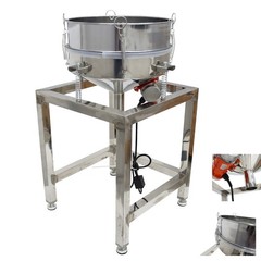 15.7in Electric Sieve Vibrating Screen Stainless Steel Shaker 100Mesh Screen110V