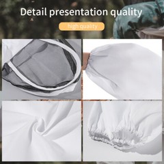 Beekeeping Suit XL Full Body Beekeeper Coverall Outfit Jacket With Veil Unisex