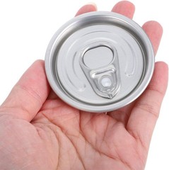 10pcs Aluminum Easy Open Can Lids Full Open Design for Beer Soda Beverages Wide