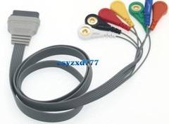 EDAN 7leads Holter ECG Cable SE-2003 SE-2012 16PIN AHA