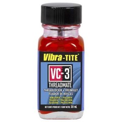 Vibra-Tite 21330 Reusable Threadlocker, Vibra-Tite Vc-3, Red, High Strength,