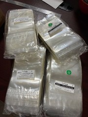 400 Pcs 5″ x 8″ Zipper Bags ClearBags 2 Mil Reclosable Packing Packaging Polybag