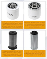 Filter Service Kit For Bobcat Compact Track Loader T595 T630 T450 T550 T590 T650