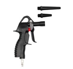 High-Performance Air Blow Gun with Interchangeable Extended Nozzles – 1/4″ Air