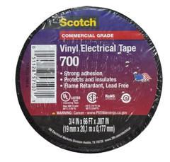 Scotch 700 Vinyl Electrical Tape 3/4″ x 66 ft Commerical Grade USA Made
