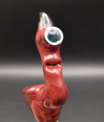 Red Creature 14mm Glass Bowl by Subconscious Design USA