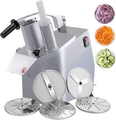 Vegetable Cutter Commercial Food Processor 5 Disks Fruit Vegetable Processor