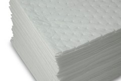 AABACO Oil Only ABSORBENT PADS Heavy Weight Sheets (100ct) 15″x17″ White