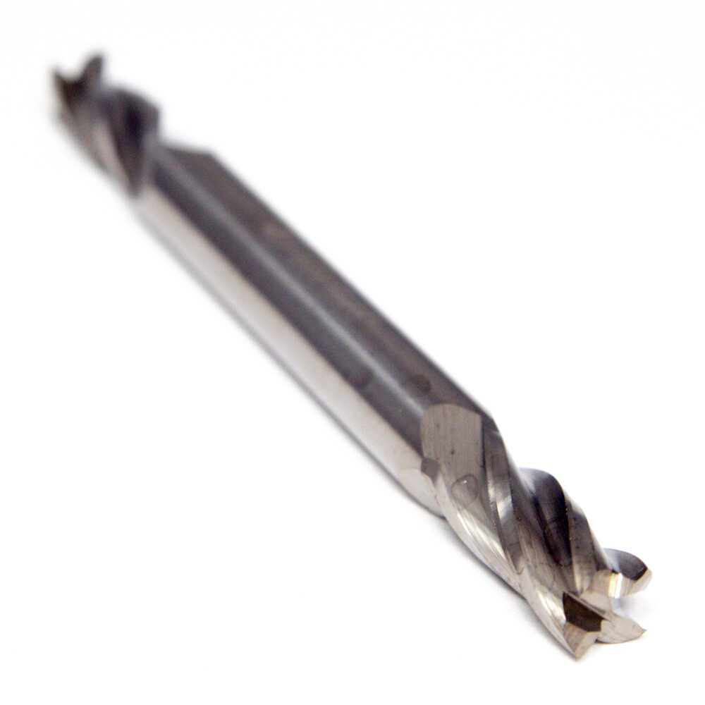 Fullerton 32545 Carbide Square Double End Mill 15/64″ 4FL Uncoated