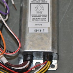 Dual-Lite Flourescent Ballast UFO-RP3, 120/277V AC, Nickel Cadium 90 Min Battery