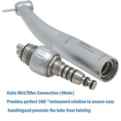 US Lotus BEING High Speed Dental Handpiece Air Turbine 4 Hole Fit KaVo MULTIflex