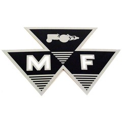 Mylar Triple Triangle Logo Decal Fits Massey Ferguson Tractor | 6″ x 4″