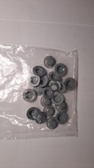 20 Pack 1/2 Push-on Cap Nuts – Axle Caps – Wheel Retainers – 836145