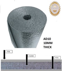 US ENERGY PRODUCTS Pro 10mm Foil with Core Foam – Radiant Barrier, 48″x50ft