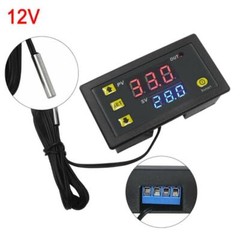 2X 12V 20A Digital Temperature Controller Switch Probe Thermostat Control W3230