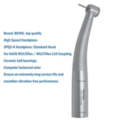 US Lotus BEING High Speed Dental Handpiece Air Turbine 4 Hole Fit KaVo MULTIflex