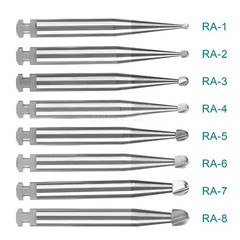 Dental Round Carbide Bur for Slow Speed Latch Type Handpiece RA 1# – 8# Burs VIP