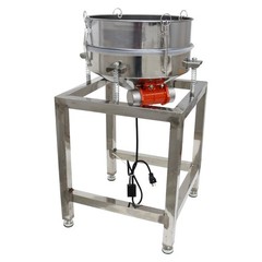 15.7in Electric Sieve Vibrating Screen Stainless Steel Shaker 100Mesh Screen110V